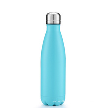 Eco Friendly Vacuum Sport Double Wall metal Stainless Steel  Water Bottle Thermos Cola Shape  Insulated 17oz Cola Water bottle